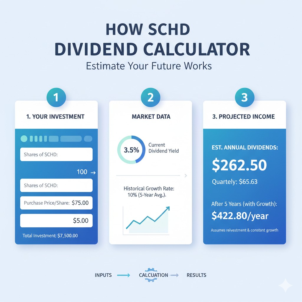 How SCHD Dividend Calculator Works​